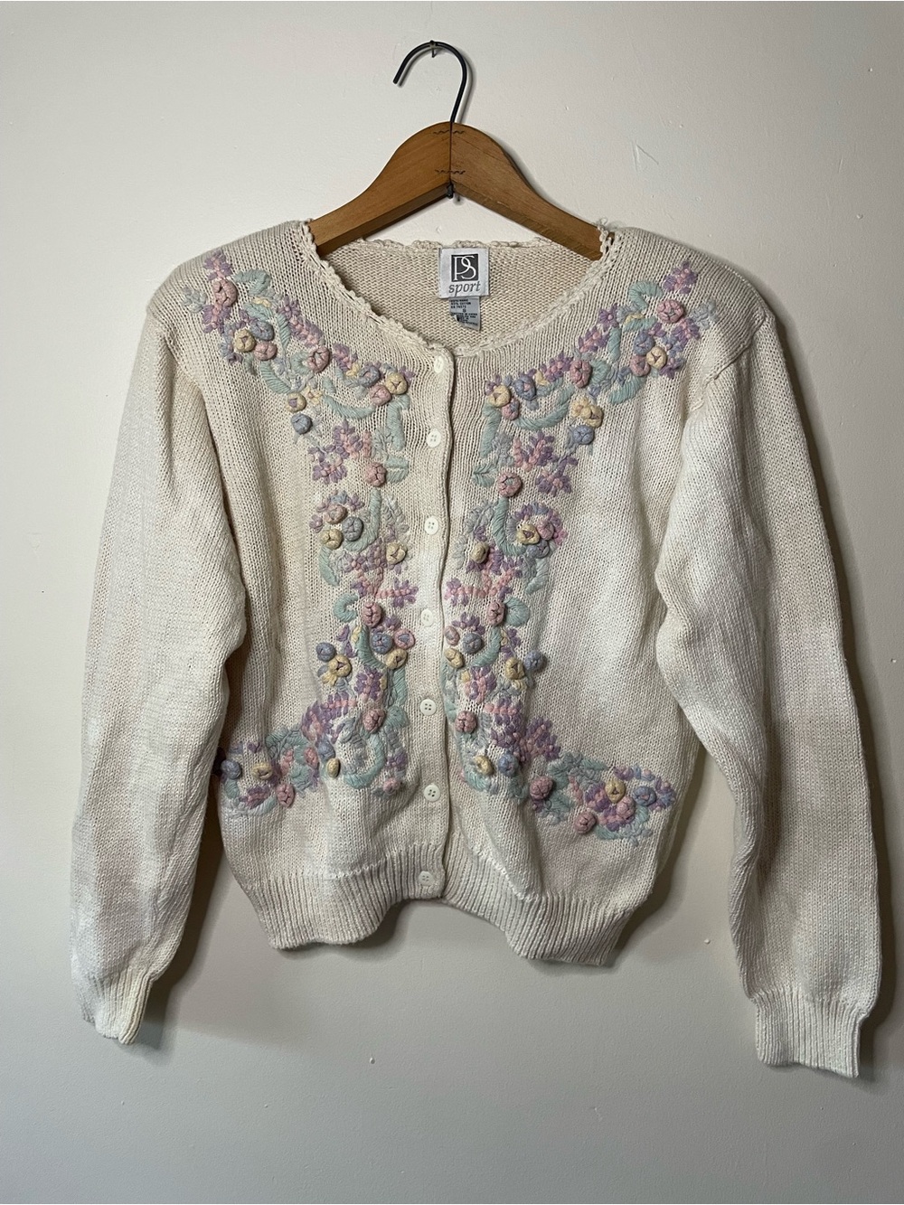 Vintage Embroidered Cardigan